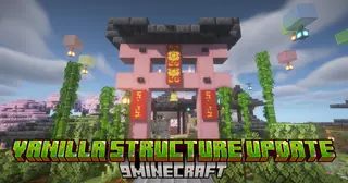 Vanilla Structure Update Mod (1.21.11) – Cherry Grove And Swamp Villages
