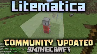 Litematica Community Updated Mod (1.21.11, 1.21.1) – Schematic Building