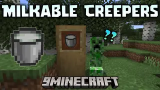 Milkable Creepers Mod (1.20.1, 1.20) – Explosive Dairy Delight
