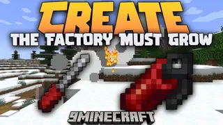 Create The Factory Must Grow Mod (1.21.11, 1.20.1) – The Age of Diesel and Electricity