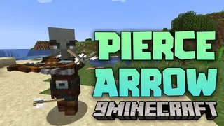 Pierce Arrow Mod (1.21.11, 1.20.1) – Arrows Sticking in Mobs