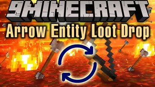 Arrow Entity Loot Drop Mod (1.21.11, 1.20.1) – Take Back the Arrow that was Shot