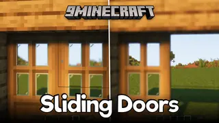 Sliding Doors Mod (26.2, 1.20.1) – Give Your Builds a Clean, Modern Look