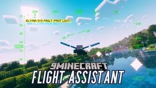 FlightAssistant Mod (1.21.11, 1.20.1) – Flight HUD with Autopilot Systems
