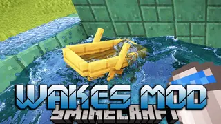 Wakes Mod (1.21.11, 1.20.1) – Messing About on the Water