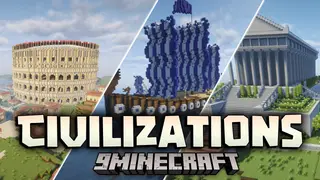 Civilizations Mod (1.20.4, 1.20.1) – Battle Legendary Leaders and Ancient Gods