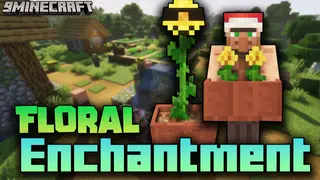 Floral Enchantment Mod (1.21.11, 1.20.1) – Adding Flower Bushes, Vines, Floral Items