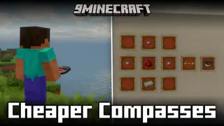 Cheaper Compasses Mod (1.21.11, 1.20.1) – Makes Compasses Cheaper To Craft