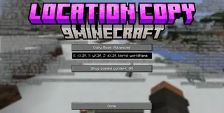 Location Copy Mod (1.21.11, 1.20.1) – Quickly Copy Your Coordinates