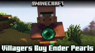 Villagers Buy Ender Pearls Mod (1.21.11, 1.21) – Clerics Trade Ender Pearls