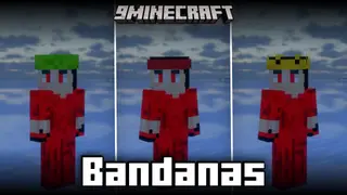 Bandanas Mod (1.21.11, 1.20.6) – Sixteen Different Bandanas