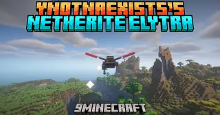 Ynotnaexists's Netherite Elytra Mod (1.21.11, 1.21.5) – Lava-Proof And Knockback Resistant