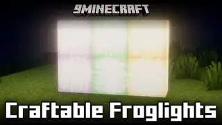 Craftable Froglights Mod (1.21.11, 1.20.1) – Recipes To Craft Froglights