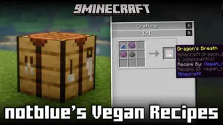 Notblue's Vegan Recipes Mod (1.21.11, 1.20.1) – Recipes For Mob Drops
