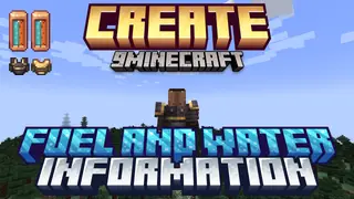 Create Fuel And Water Information Mod (1.21.1, 1.20.1) – Energy HUD
