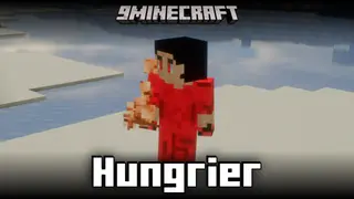 Hungrier Mod (1.21.11, 1.20.6) – Eat Even When You Are Full