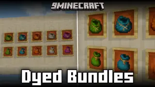 Dyed Bundles Mod (1.21.11, 1.20.6) – Colorful Bundles