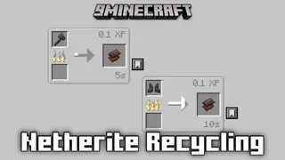 Netherite Recycling Mod (1.21.11, 1.20.1) – Smelt Netherite Gear To Retain Scraps