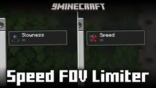 Speed FOV Limiter Mod (1.21.11, 1.20.1) – Limits FOV Change Caused By Player Effects