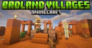 Badland Villages Mod (1.21.11, 1.20.1) – Villages And Statues For The Badlands