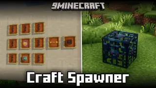 Craft Spawner Mod (1.21.11, 1.20.6) – Adds A Crafting Recipe For The Spawner