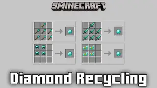 Diamond Recycling Mod (1.21.11, 1.20.1) – Recycle Diamond Tools, Armor & Templates