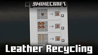 Leather Recycling Mod (1.21.11, 1.20.1) – Recycle Leather & Rabbit Hide