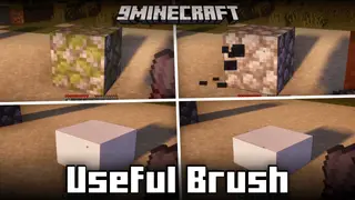 Useful Brush Mod (1.21.11, 1.20.1) – More Functionality For Brushes