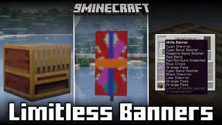 Limitless Banners Mod (1.21.11, 1.20.1) – Increased Banner Pattern Limit