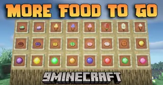 More Food To Go Mod (1.21.11, 1.21.1) – 90 Plus Tasty Additions For Your World