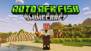 AutoAFKFish Mod (1.21.11, 1.20.1) – Press F12 Key to Simulate Right-click Action
