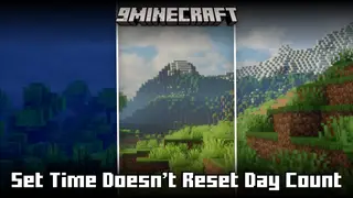 Set Time Doesn't Reset Day Count Mod (1.21.11, 1.20.1)