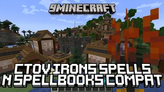CTOV Irons Spells N Spellbooks Compat Mod (1.20.1, 1.19.2) – Find Magic in Towns