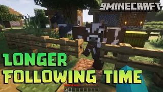 Longer Following Time Mod (1.21.11, 1.20.1) – Extended Animal Follow