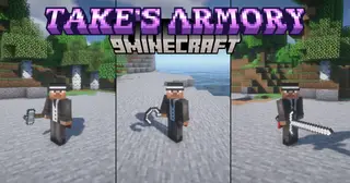 Take's Armory Mod (1.21.10, 1.20.1) – Daggers, Spears, and Katanas