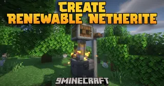Create Renewable Netherite Mod (1.21.1, 1.20.1) – New Recipe For Sustainable Netherite