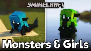 Monsters And Girls Secrets Of Mermaids Mod (1.20.1, 1.19.2) – Tamable Mermaids