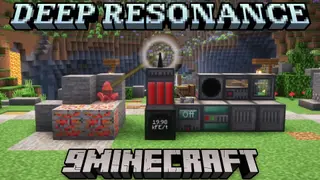 Deep Resonance Mod (1.21.1, 1.20.1) – Build a Power Plant Fueled By Crystals
