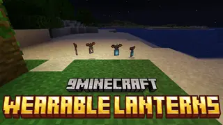 Wearable Lanterns Mod (1.20.1, 1.20) – Go Caving Without Juggling Torches