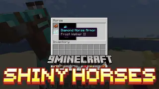Shiny Horses Mod (1.20.1, 1.19.4) – Ride Your Horse Across Oceans