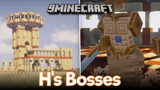 Hs Bosses Mod (1.20.1, 1.20) – New Desert Themed Boss Mob