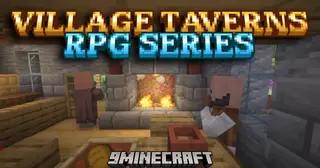 Village Taverns RPG Series Mod (1.21.1, 1.21) – Taverns And Bartenders