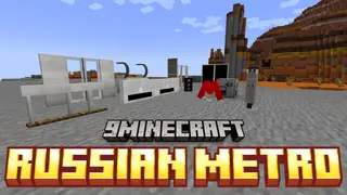 Russian Metro Addon Mod (1.20.4, 1.20.1) – Build Authentic Russian Metro