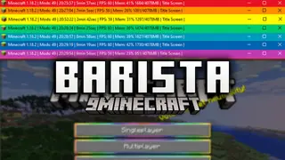 Barista Mod (1.20.1, 1.19.4) – See Game Info Without the F3 Screen