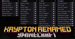 Krypton Renamed Client Mod (1.21.1) – Ghost PvP Utility Client