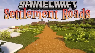 Countered's Settlement Roads Mod (1.21.10, 1.20.1) – Generates Roads Between Villages