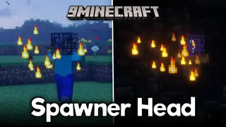 Spawner Head Mod (1.20.1, 1.19.2) – Monster With Spawner For Head