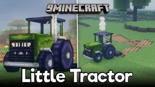 Little Tractor Mod (1.20.1, 1.18.2) – Harvest an Entire Field in One Pass