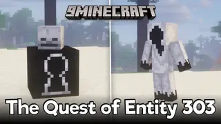 The Quest of Entity 303 Mod (1.20.1, 1.19.2) – New Powerful Boss