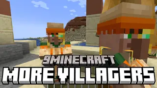 FireCatGamesUA More Villagers Mod (1.20.1, 1.20) – Diverse Occupations For Villagers